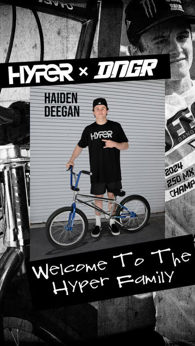 Hyper Teams Up with Motocross Star Haiden Deegan in an Exciting New Partnership