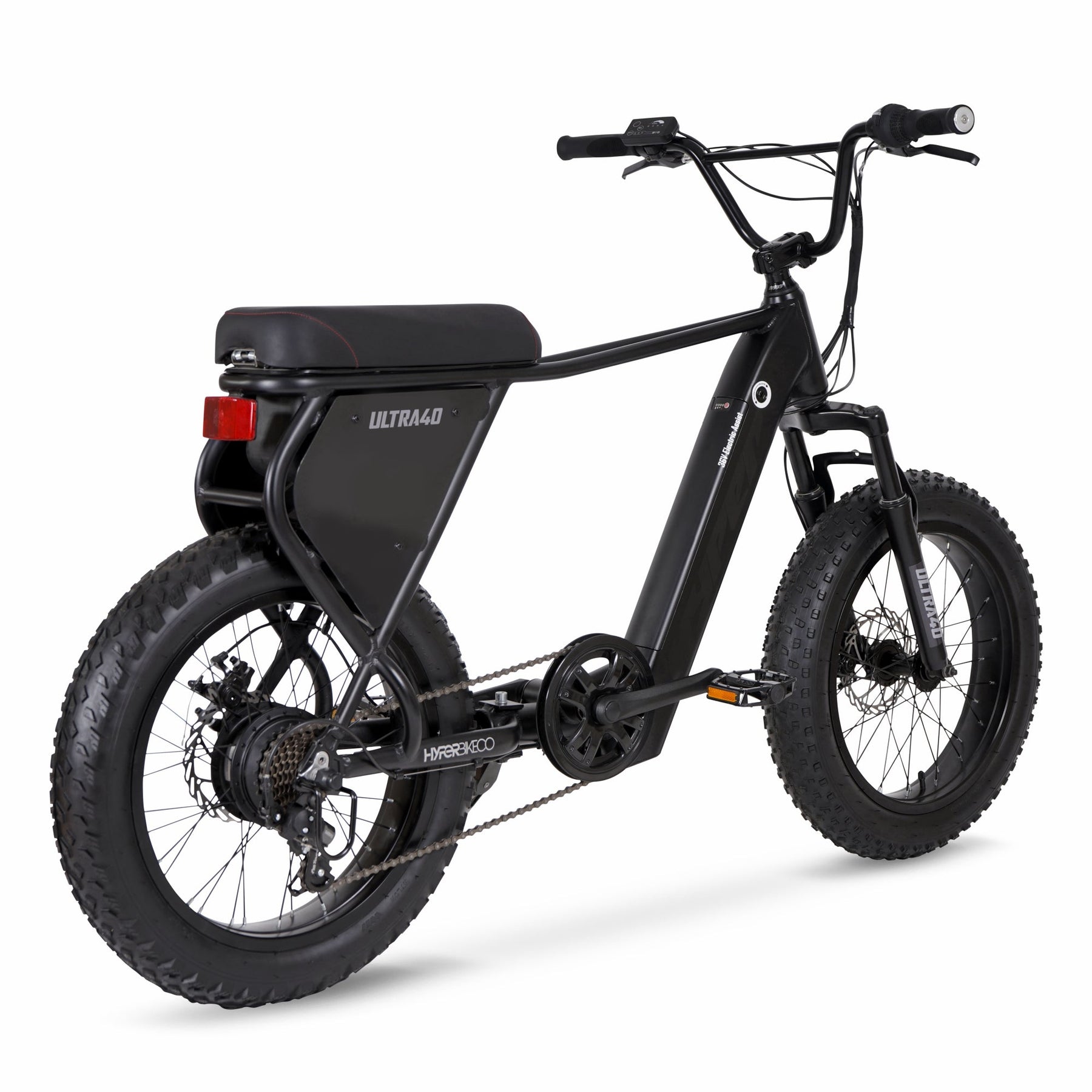 20in Hyper Ultra 40 E-Bike Black | Hyper Bicycles