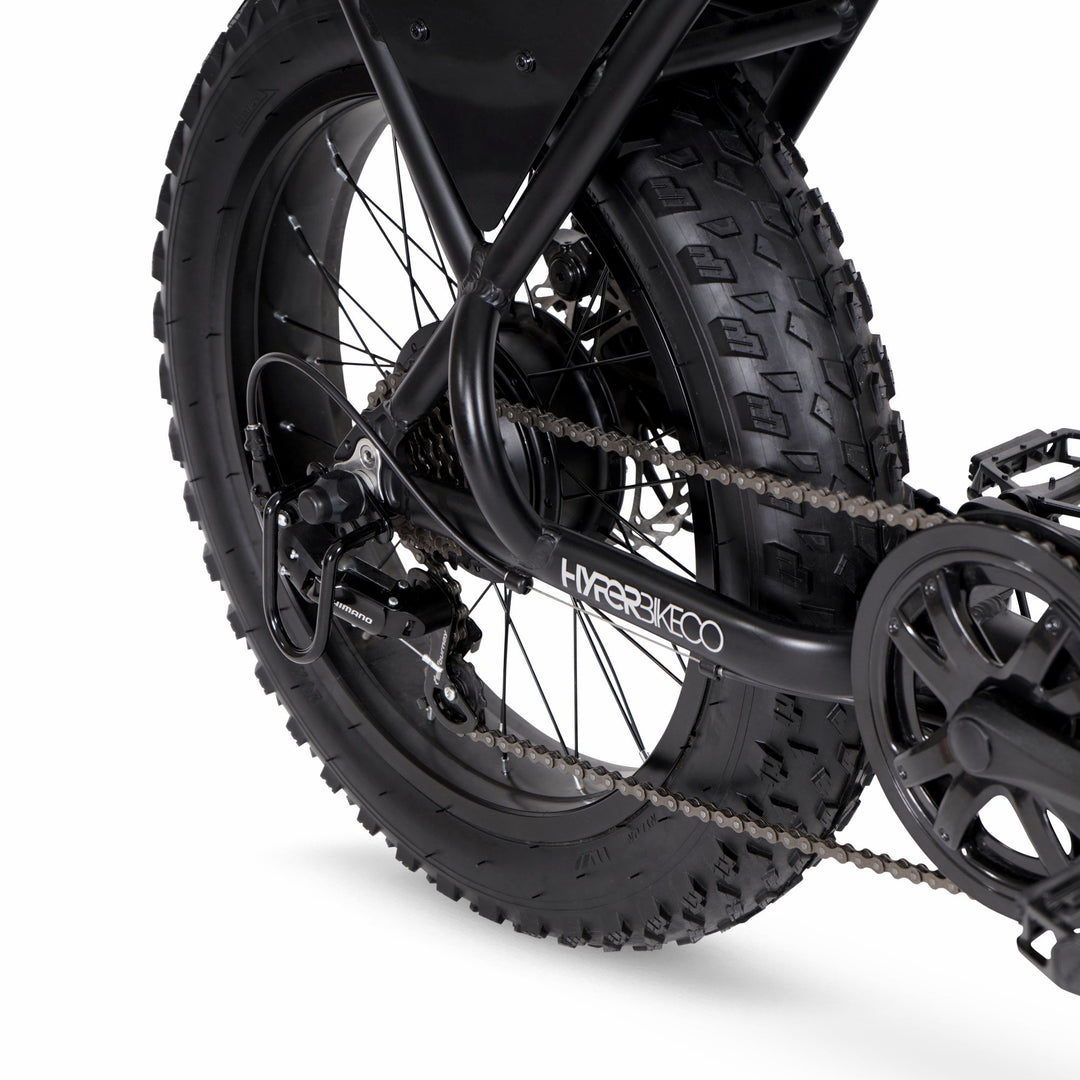 Hyper Bicycles Ultra 40 20 inch 36V Electric Bike for Adults, 250w E-Bike Motor, Matte Black
