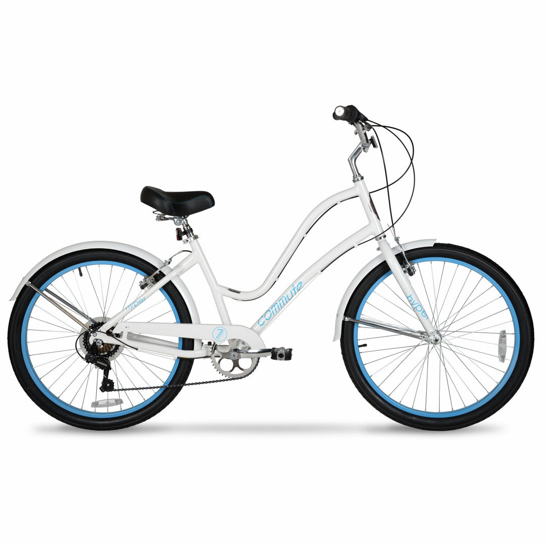 womens bicycle nearby Hyper Bicycle Women's 26 inch Commuter Bike, White