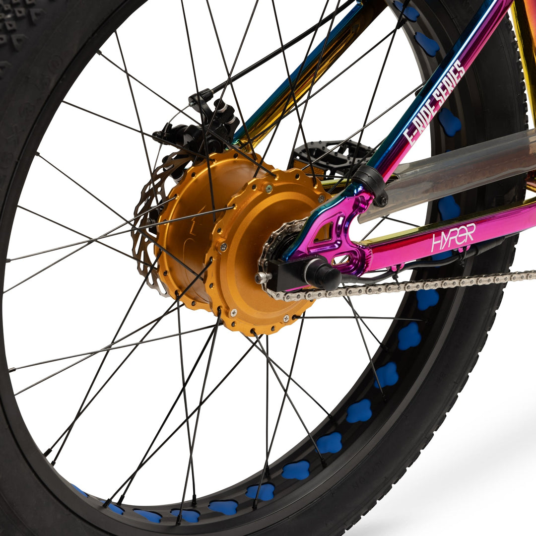 Hyper Bicycles Jet Fuel 26 inch 36v Electric BMX Fat Tire E-Bike for Adults, Pedal-Assist, 250w Motor Hyper Bicycles Jet Fuel 26 inch 36v Electric BMX Fat Tire E-Bike for Adults, Pedal-Assist, 250w Motor