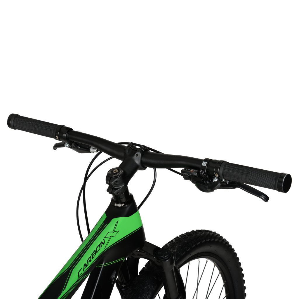 Hyper 29 inch Carbon Fiber Men s Mountain Bike Black Green