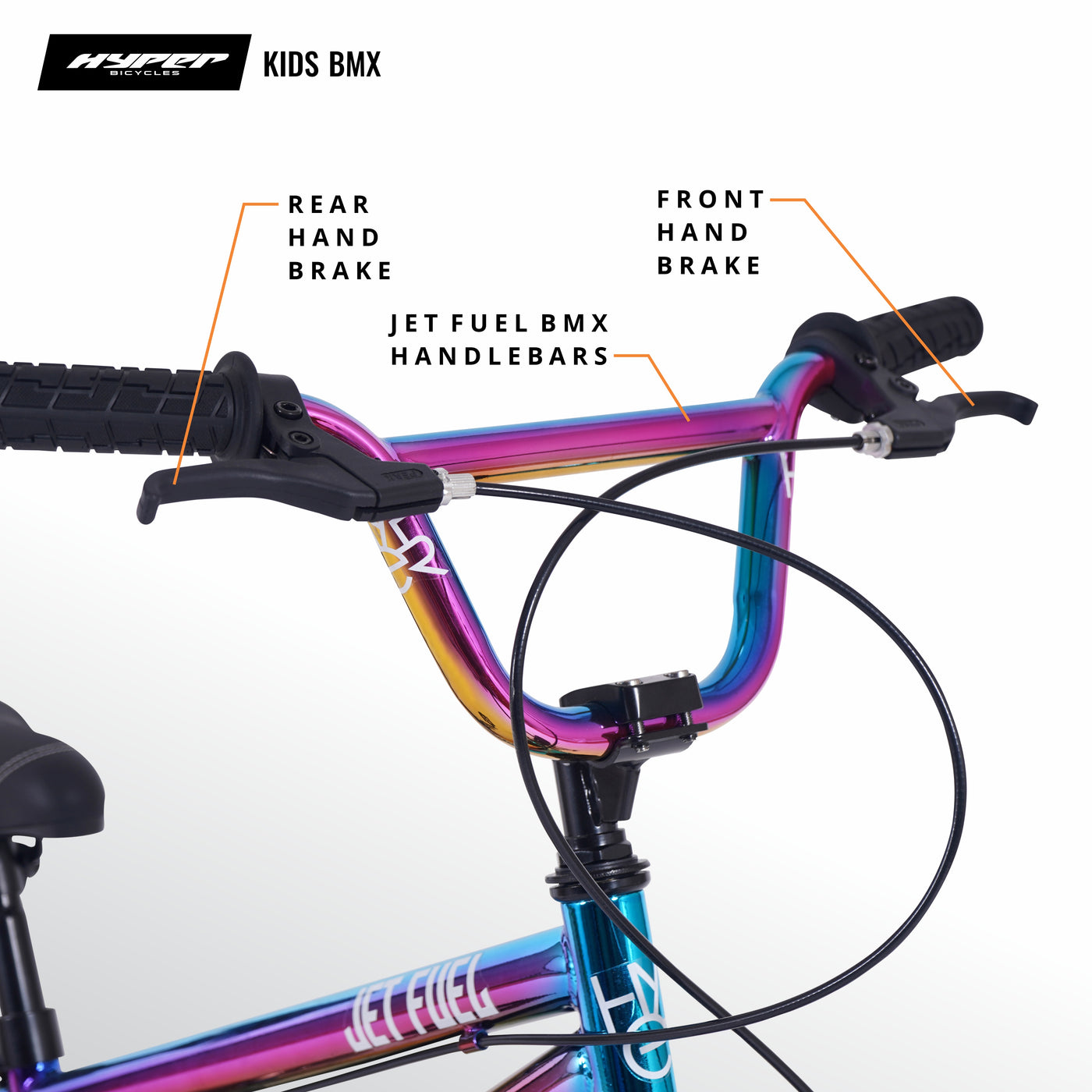 18in Hyper Jet Fuel BMX Bike