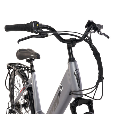 700c Hyper E-Ride City Mid-Drive E-Bike