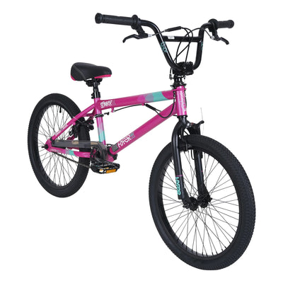 20" Girl's Spinner BMX Bike for Kids, Pink