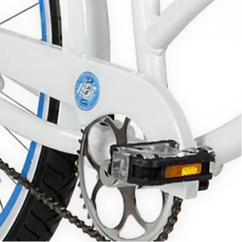 26in Hyper Cruiser Womens White- CHAIN GUARD