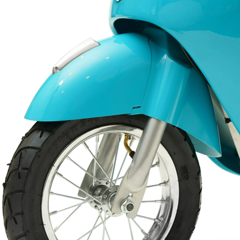 24V Retro Scooter Blue - Front Fender