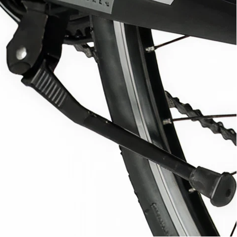 700C 36V E-RIDE City (BLACK) - Kickstand