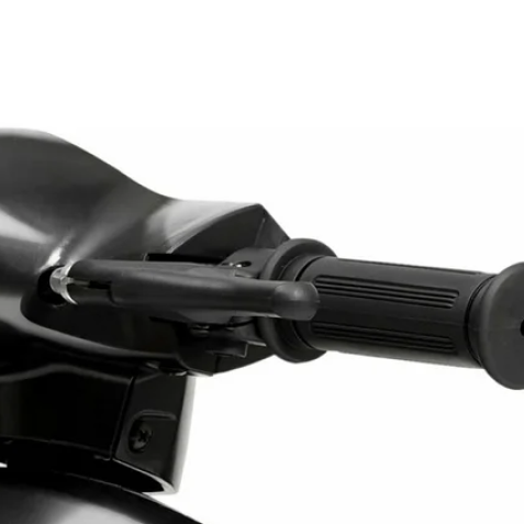 24V Retro Scooter Black - Throttle