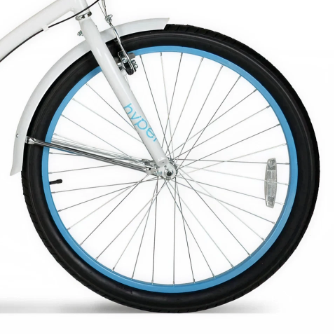 26inch Hyper Commute Womens White- Front Rim Set