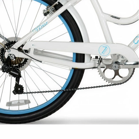 26inch Hyper Commute Womens White- CHAIN