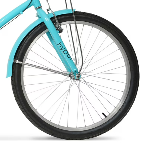 26inch Hyper Commute Womens Neon Teal - Front Rim Set