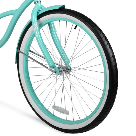 26in Hyper Cruiser Womens Seafoam- Front Rim Set