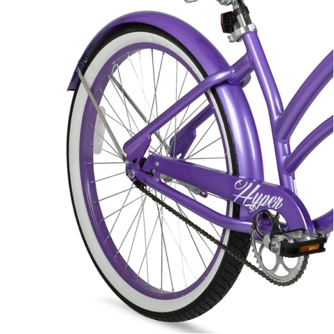 26in Hyper Cruiser Womens Purple - Rear Rim Set