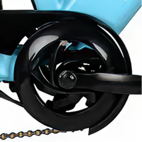 700C 36V E-RIDE City (BLUE) - Chainwheel