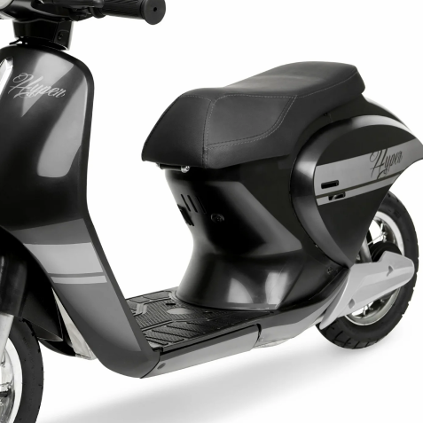 24V Retro Scooter Black - Decals