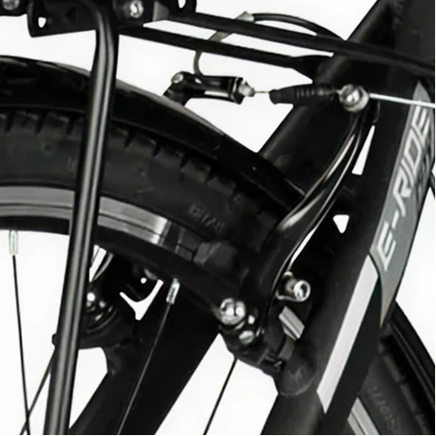 700C 36V E-RIDE City (BLACK) - Rear Brake
