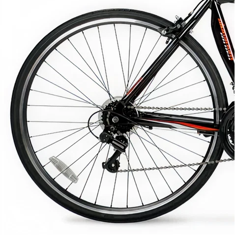 700C Hyper Alloy Road Bike - Rear Rim Set