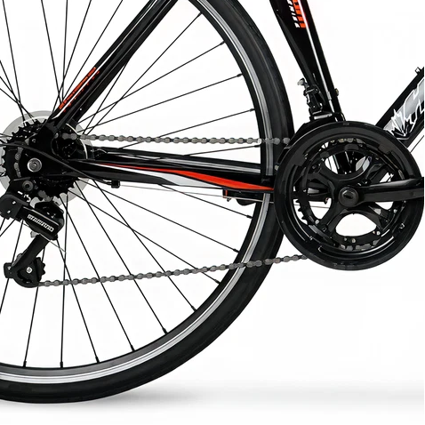 700C Hyper Alloy Road Bike - CHAIN
