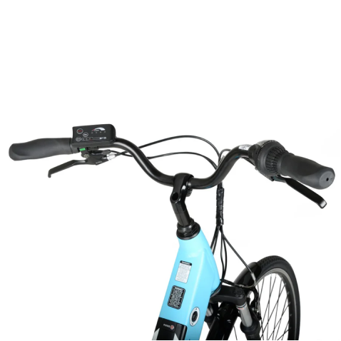 700C 36V E-RIDE City (BLUE) - Handlebar