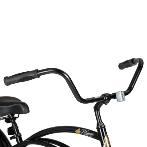 26in Easy Rider Steel Cruiser Black - HANDLEBAR
