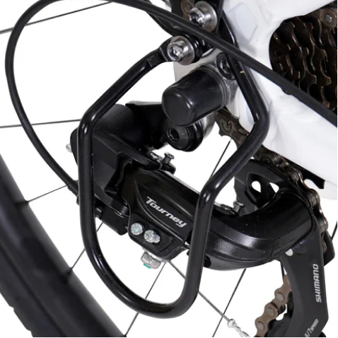 700C Mens 36V E-RIDE BIKE - Mid Drive (Grey) - RD Protector