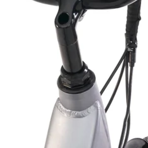 700C Mens 36V E-RIDE BIKE - Mid Drive (Grey) - Headparts