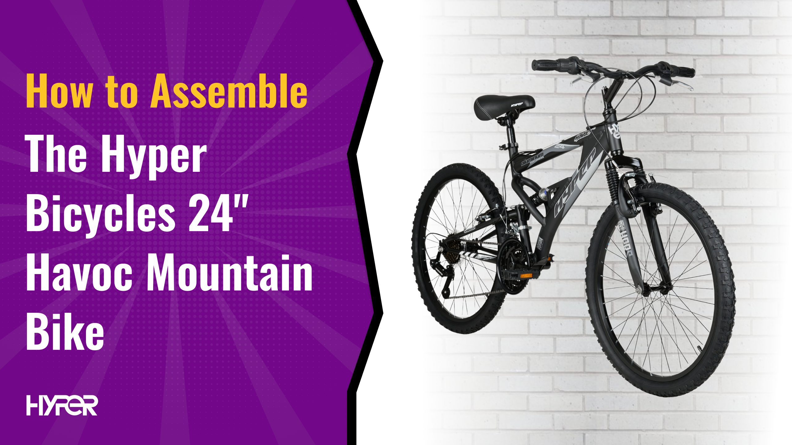 How to Assemble The Hyper Bicycles 24