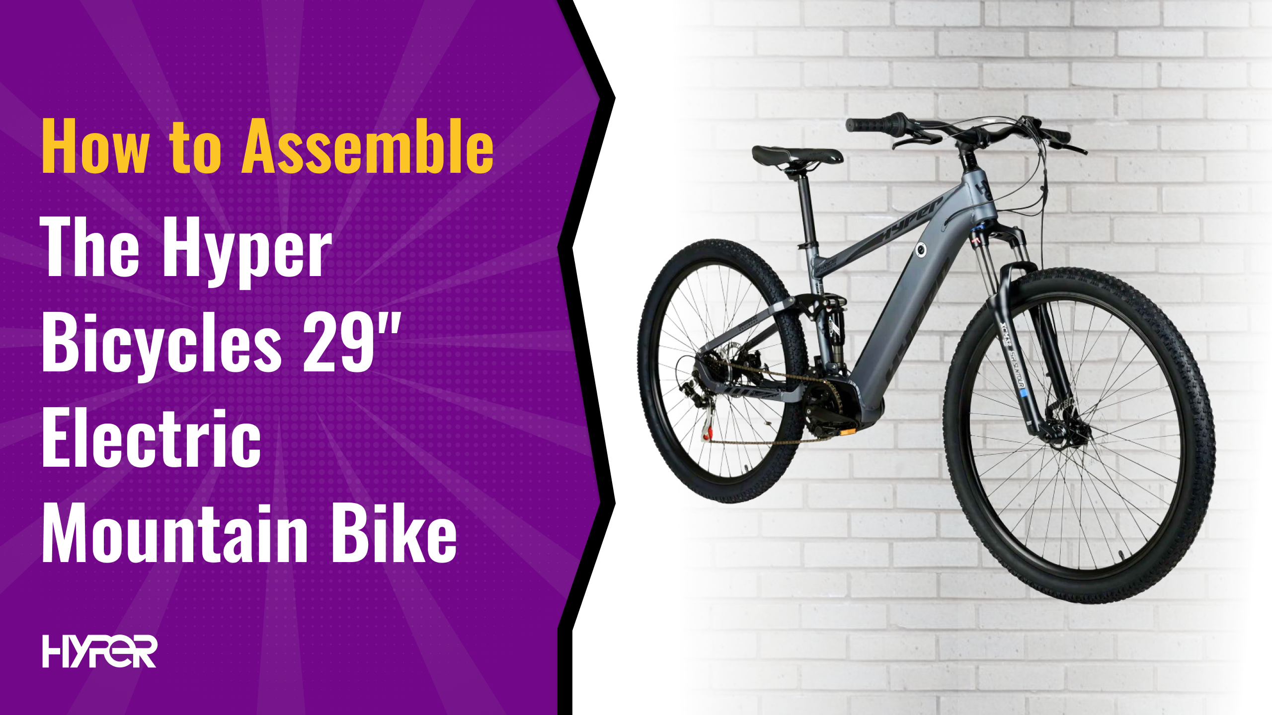 How to Assemble The Hyper Bicycles 29