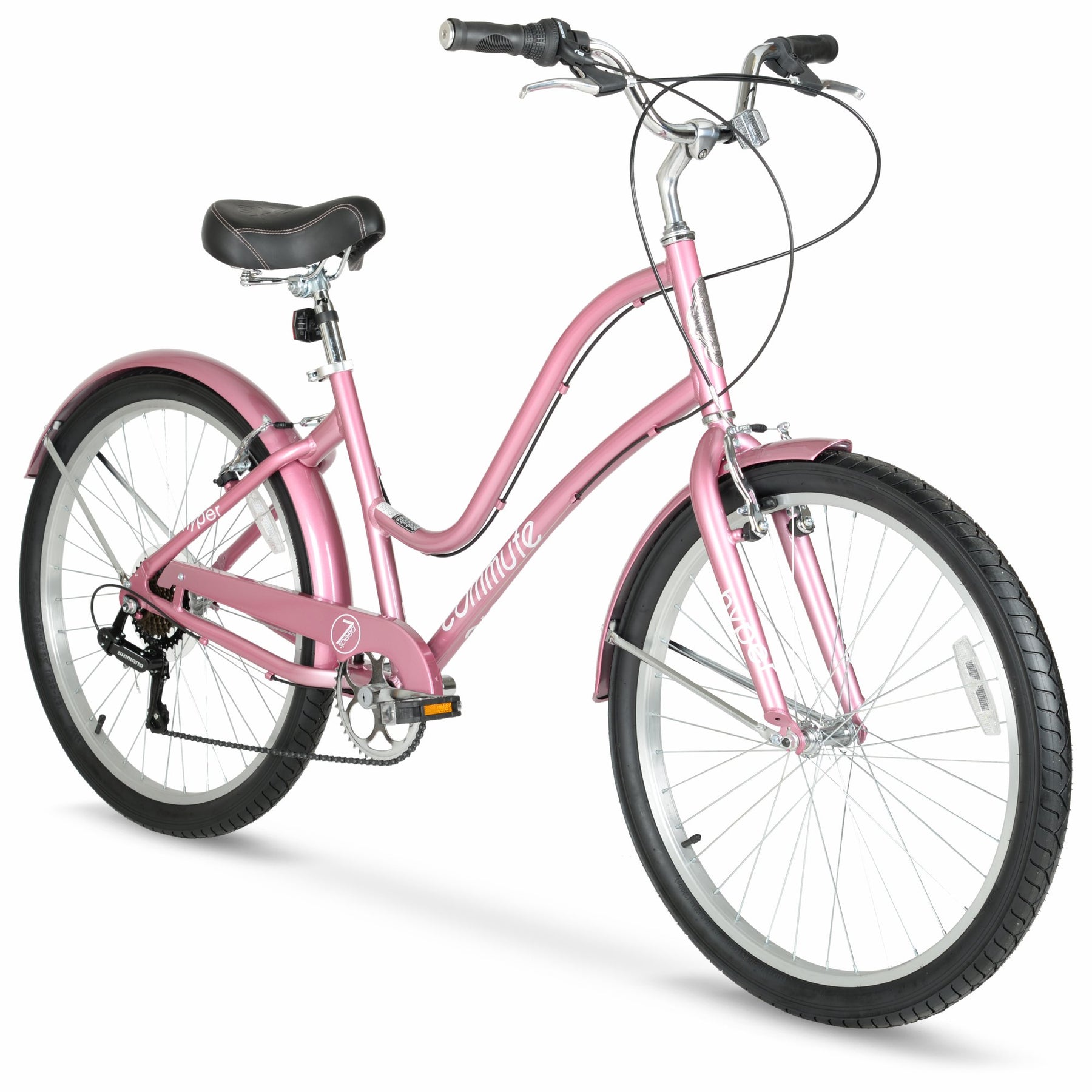 Hyper E Ride Electric Women's Bicycles Cruiser Bike Hyper