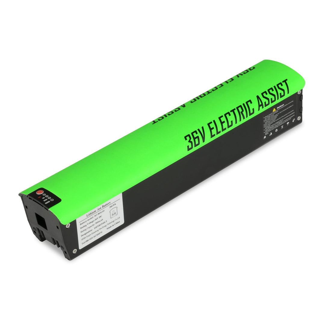electric bicycle battery capacity Hyper 36V/7.8 Ah E-Bike Replacement Batteries